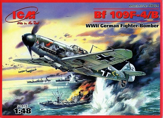 ICM Bf 109F-4/B - 1/48