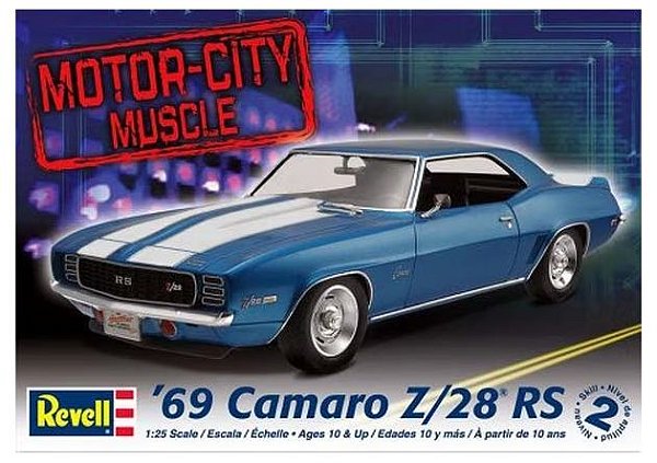 Revell - '69 Camaro Z/28 RS - 1/25