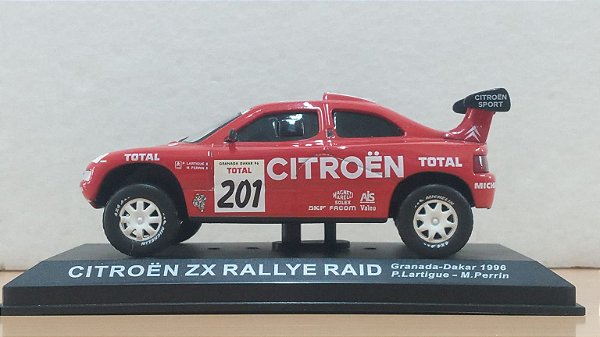 Eaglemoss - Citroën ZX Rallye Raid - 1/43 (sem caixa)