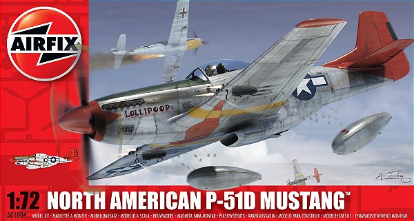 Airfix - North American P-51D Mustang - 1/72