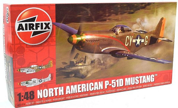 Airfix - North American P-51D Mustang - 1/48