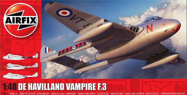 AirFix - DeHavilland Vampire F.3 - 1/48