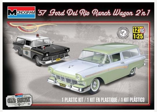 Monogram - '57 Ford Del Rio Ranch Wagon 2'n 1