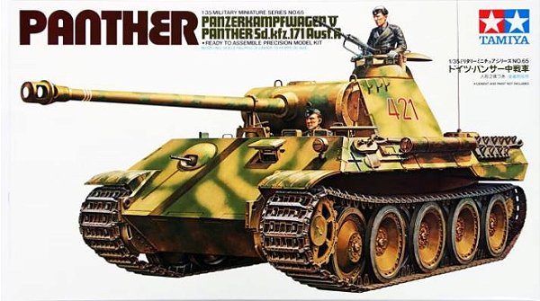 Tamiya - Panzerkampfwagen V Panther (Sd.kfz.171) Ausf. A - 1/35