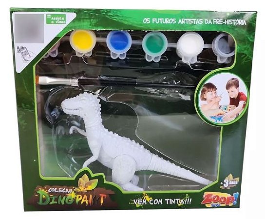 ZOOP - Dino Paint - Velociraptor