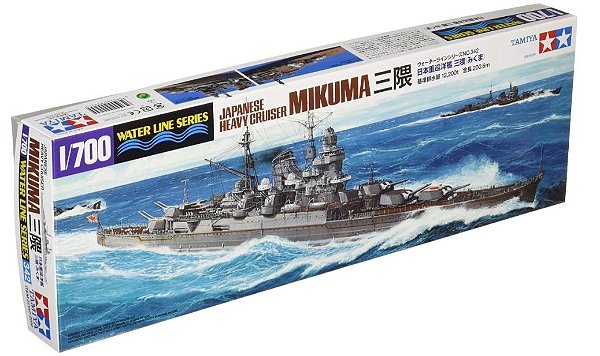 Tamiya - Japanese Heavy Cruiser MIKUMA - 1/700