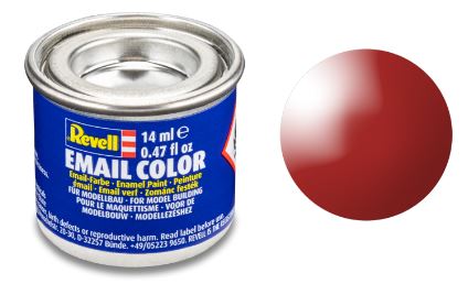 Revell - Semi-Gloss Flery Red (RAL3000) - 14ml.