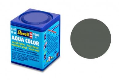 Revell Aqua Color - Matt Greenish Grey (RAL7009) - 18ml.