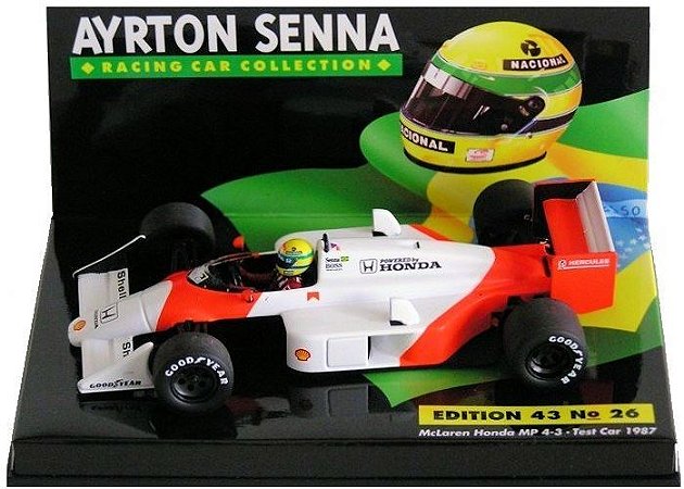 Minichamps - McLaren Honda MP4/3 ( Senna ) - 1/43
