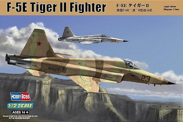 Hobby Boss - F-5E Tiger II Fighter (FAB) - 1/72