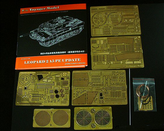 Voyager Model - Leopard 2 A5 - PE Update ( for Tamiya 35242 ) - 1/35