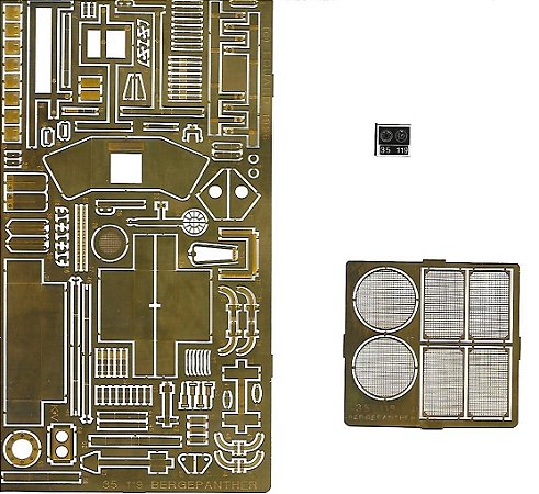 EDUARD - Sd.Kfz. 179 Bergpanther (for Italeri) PE Update - 1/35