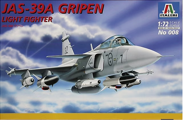 Italeri - JAS-39A Gripen "Light Fighter" - 1/72