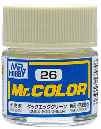Gunze - Mr.Color C026 - Duck Egg Green (Semi-Gloss)