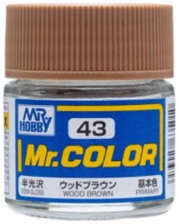 Gunze - Mr.Color C043 - Wood Brown (Semi-Gloss)