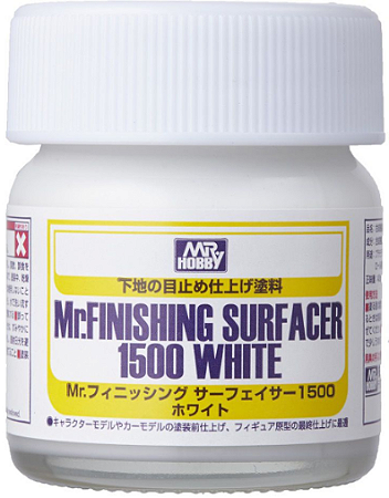 Gunze - Mr. Finishing Surfacer 1500 White (Primer Branco Extra Fino)
