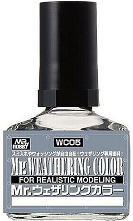 Gunze - Mr. Weathering Color WC05 - White (Wash com base Óleo) - 40ml