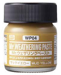 Gunze - Mr. Weathering Paste WP04 -Mud Yellow - 40ml