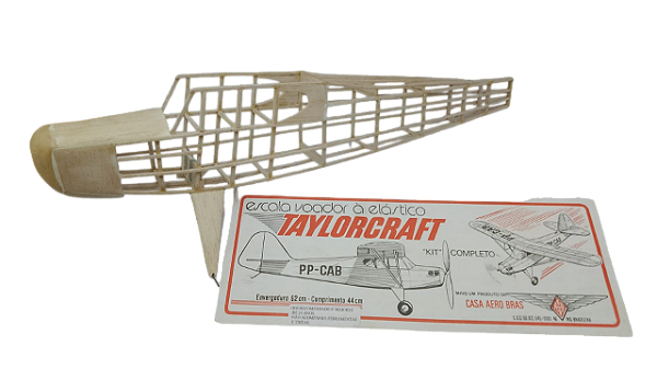 Casa Aerobrás - Modelo com elástico Taylorcraft