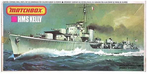 Matchbox - HMS Kelly - 1/700 (Sem Caixa)