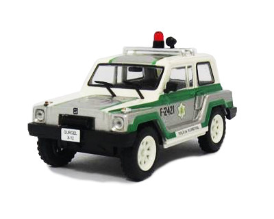 Coleção Veículos de Serviço - Gurgel X-12 (Polícia Florestal) - 1/43