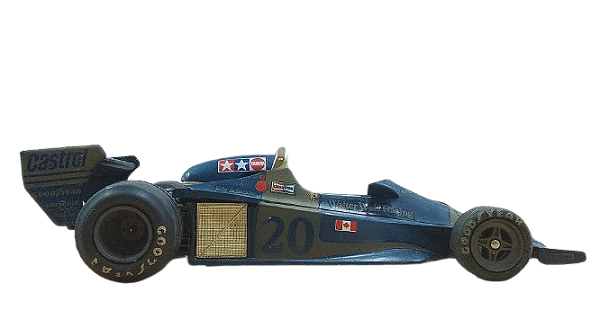 Sucatas - Walter Wolf Racing WR-1 Ford Cosworth "Jody Scheckter" 1977 Kit Mointado Tamiya - 1/20