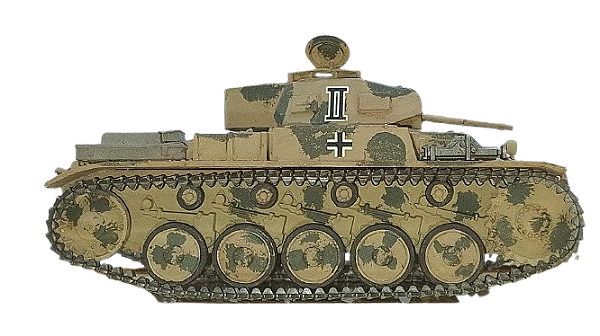 Sucatas - Panzer II Tamiya - 1/35