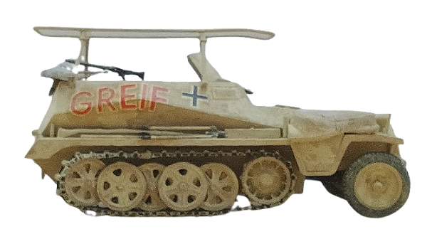 Sucatas - Rommel's Halftrack Sd.Kfz.250 Greif Revell Kiko - 1/32
