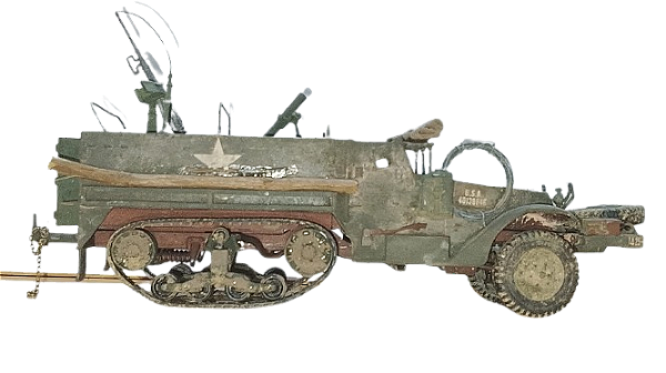 Sucatas - M-21 com Lança Morteiros Tamiya - 1/35