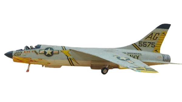 Sucatas HTC - F-8 Crusader - 1/72