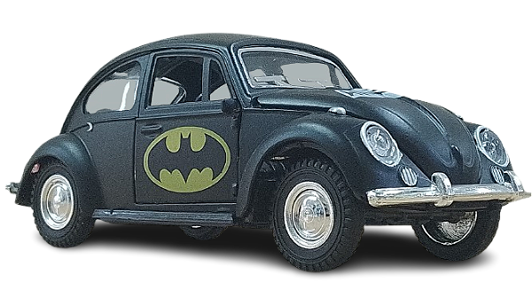 Volkswagen Fusca "Batman" com Fricção (sem caixa)