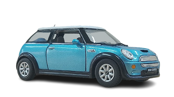 Mini Cooper S com Fricção (sem caixa) - 1/28