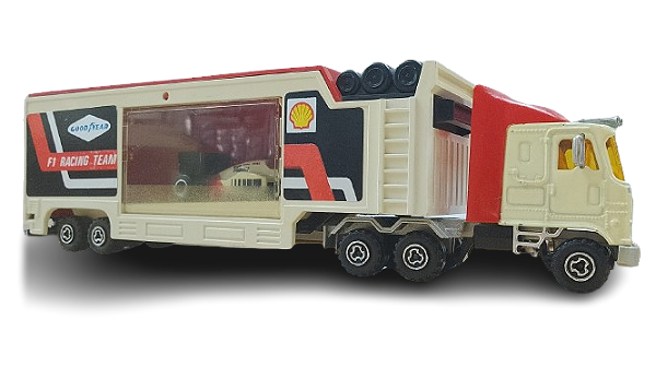 Majorette - Caminhão de Equipe + McLaren-TAG 1987 - 1/60