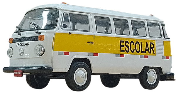 HTC - Volkswagen Kombi "Escolar" - 1/43 (Falta Retrtovisor)