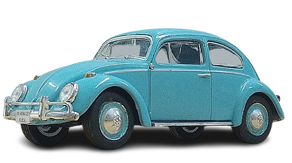 HTC - Volkswagen Fusca - 1/43 (sem caixa)