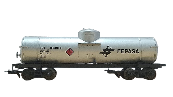 Frateschi - Vagão Tanque Curto TCQ 369318-0 Fepasa - HO (sem caixa)