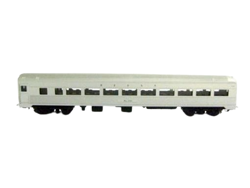 Frateschi - Vagão de Cauda de Aço Inox P-515 "Rede Ferroviária Federal S/A"- HO (sem caixa)