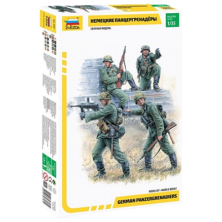 Zvezda - Panzer Germangrenadiers (1939-1945) - 1/35