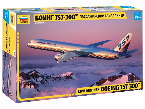 Zvezda - Civil Airliner Boeing 757-300 - 1/144