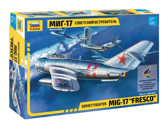 Zvezda - Soviet Fighter MiG-17 "Fresco" - 1/72