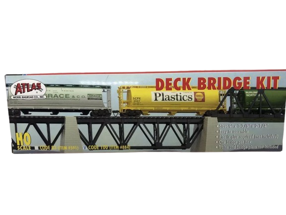 Atlas - Deck Bridge Kit (Modelo Semi-Montado) - HO