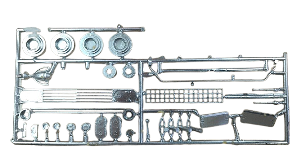 HTC - Conjunto de peças cromadas sortidas - 1/24