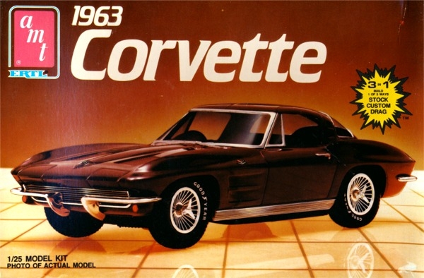AMT/ERTL - Chevrolet Corvette 1963 - 1/25