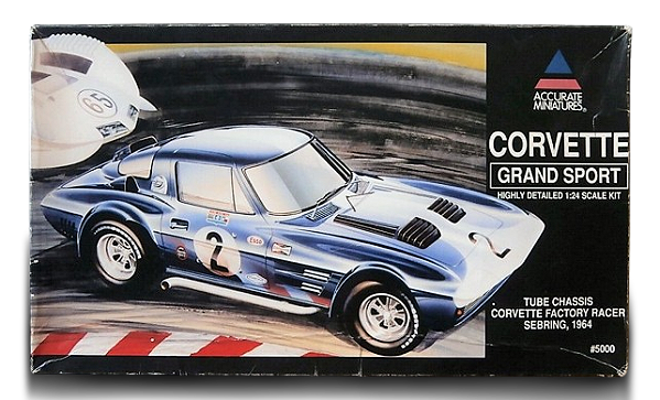 Accurate Miniatures - Chevrolet Corvette Grand Sport "Factory Racer Sebring 1964" - 1/24