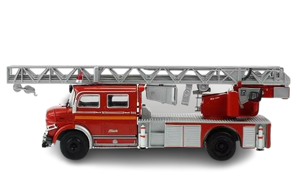Ixo - Caminhão Mercedes-Benz 1519 - Bombeiros - 1/43