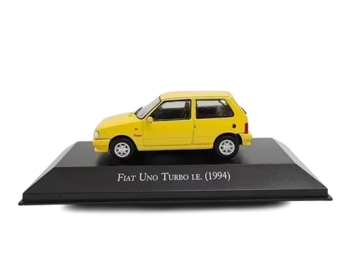 Coleção Carros Inesquecíveis do Brasil - Fiat Uno Turbo I.E.  - 1/43