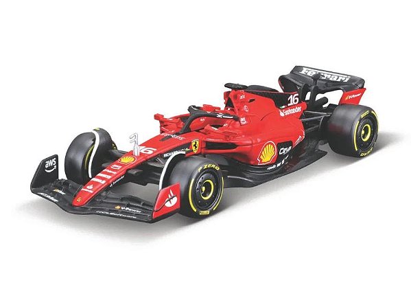 Burago - Fórmula 1 Ferrari Racing #1 Leclerc 2023 - 1/43