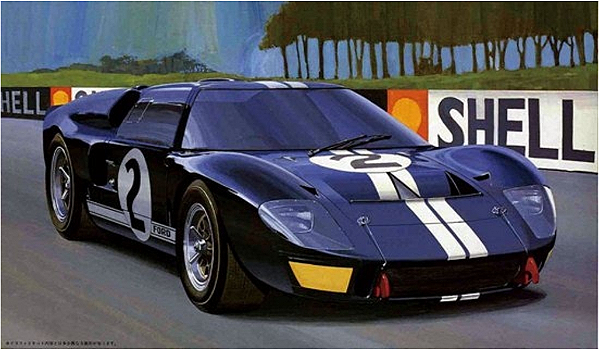 Fujimi - Ford GT40 Mark II Le Mans 1966 Winner - 1/24