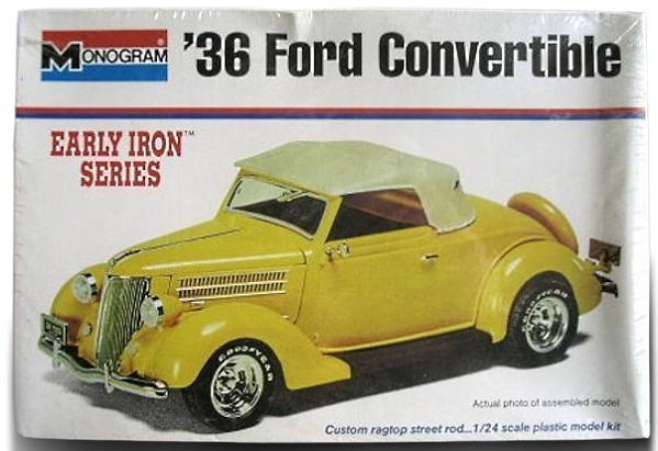 Monogram - Ford Conversível 1936 - 1/24