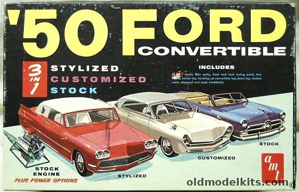 AMT - Ford Conversível 1950 3 in 1 - 1/25